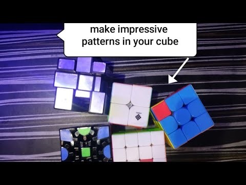 Make impressive patterns in your cube! | The cuber