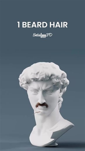 3D Hair Blender Test: Exploring ASMR and Animation