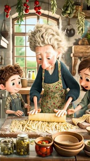 Pixar-Style Italy Cartoon Travels Short: La Dolce Vita Warmest Moments ☀️🍝