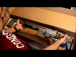 Taktik Airsoft Unboxing and Overview of WE Tech SCAR H GBB