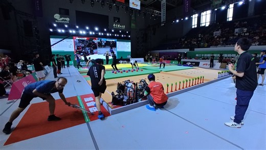 全国机器人大赛robocon场边第一视角直拍电科恐怖如斯