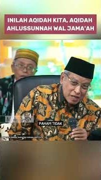 Inilah Aqidah Kita, Aqidah Ahlussunnah Wal Jama'ah | KH Said Aqil Siradj
