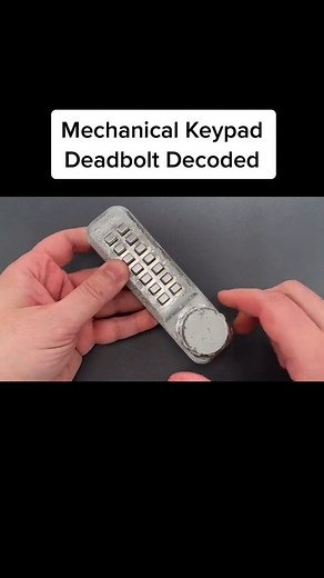 Mechanical Keypad Deadboit Decoded #part1 #deadbolt #Decoded #fyp #viral #safecracking #safecrackMechanical #locks #lockpicking #pickingalock #lockpicker #lockpick #reels #reelsfb #fbreels #deadbolt #fbreelsviral #foryou #foryoupage | Lock Picking Lawyer