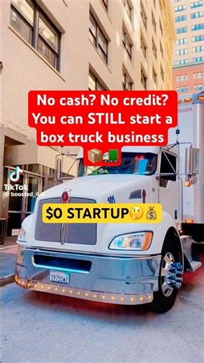 How to Start a Box Truck Business With NO Money (Step-by-Step)#haulhints #boxtruck