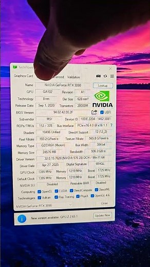 GPUZ para ver todas as informações da sua placa de Vídeo #gpu #informatica
