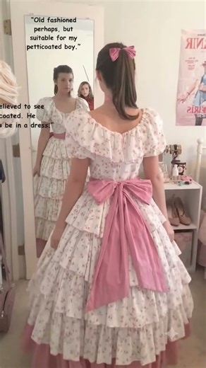 🎀 Petticoated Into a Pretty Girl 💕 Could This Be You? #Shorts