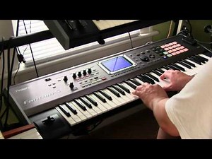 Roland Fantom S-61. Song Called: "Paradise" By ColdPlay & performed by Tony Caruso