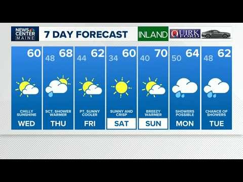 NEWS CENTER Maine Weather Video Forecast