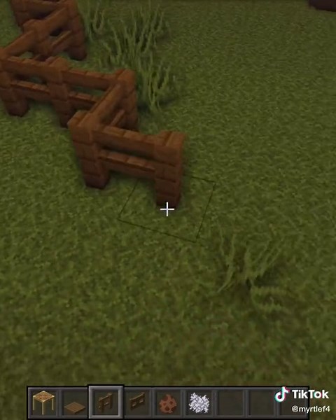 Minecraft Rabbit Enclosure Building Tutorial