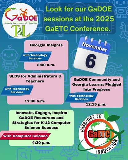 📢 T&L Spotlight: GaDOE at GaETC 2025