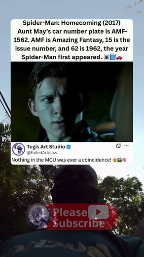 Spider-Man Homecoming Easter Egg Aunt May’s License Plate Explained