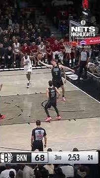 Career night for Danny Wolf! 🐺🎯 #dannywolf #brooklynnets #nba