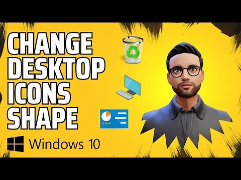 How to Easily Change Windows 10 Desktop Icon Symbol | Modify Your Desktop Icon
