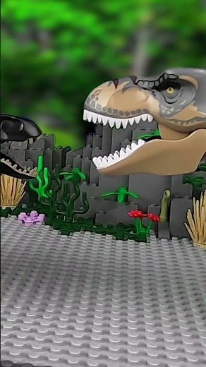 LEGO Dinosaurs T rex vs Indoraptor Dinosaurs Battle Jurassic World 2