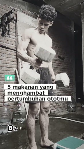 makanan penghambat pertumbuhan ototmu #gym #motivation #gymmotivation