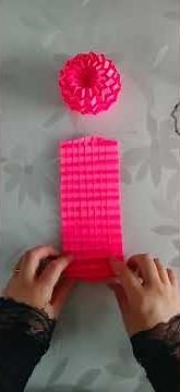 DIY Origami Kusudama Flower Step by Step Tutorial for Beginners#origami #kusudama #flower