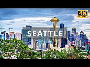 Seattle ,USA 🇺🇸 | 4K Drone Footage