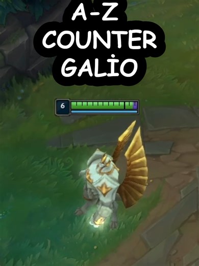 A-Z COUNTER GALİO #galio #leagueoflegends #leagueoflegendsmemes #leagueoflegendsriotgames #leaguetiktok #leaguetok