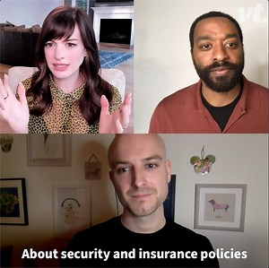 We sat down with Locked Down stars Anne Hathaway and Chiwetel Ejiofor to discuss their new movie! | VT