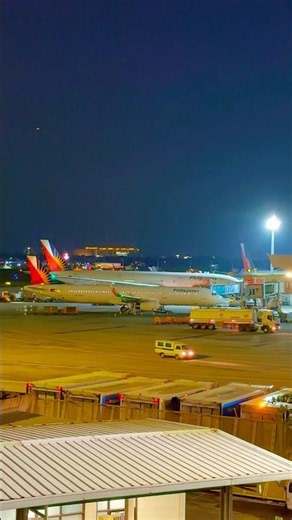 PHILIPPINE AIRLINES PLANES AT NAIA TERMINAL 1 #aircraft #airport #airplane #philippineairlines #fyp