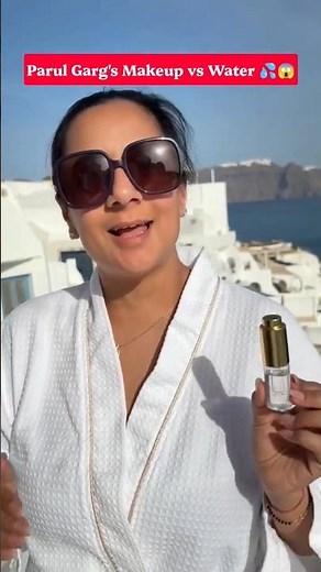 Parul Garg’s Makeup Test😱💦#shorts