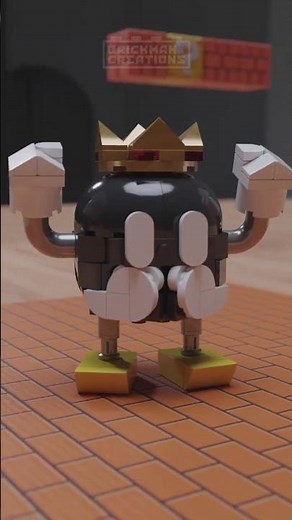 King Bob-omb | LEGO Assembly Animation #lego
