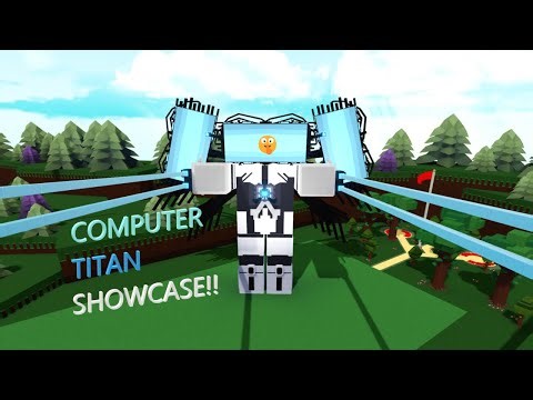 Babft: Titan Computer Man Showcase!