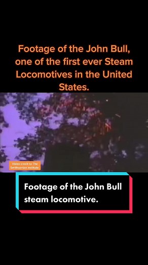 To anyone curious, the John Bull was restored to operating condition in 1981 and ran limitedly until being put back on display in the Smithsonian’s National Museum of American History sometime after 1985. #trains #railroad #railway #railfan #railfansoftiktok #johnbull #steamlocomotive #history #smithsonian