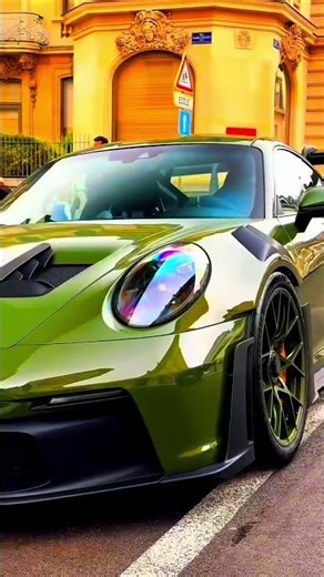 Green Hell on the streets. 🍏🔥 #Shorts #Porsche #GT3RS #911