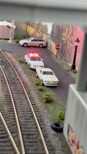 1:87 Police car with lights