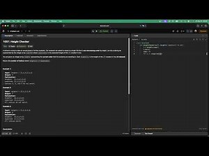 No Sound Leetcode 1051: Height Checker