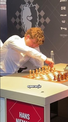 Carlsen SPÓŹNIŁ SIĘ na partię z Niemannem!