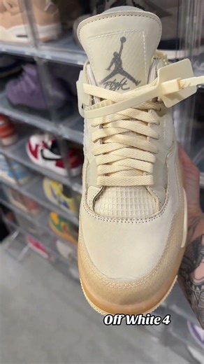 Nike Air Jordan Retro 4 Off White