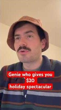 A genie holiday. #fyp #funny #shorts #comedy #genie #sketch #viral #bottle #christmas #family #xmas