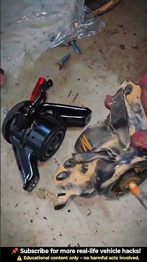 Engine Mount Replacement 🔧 | DIY Engine Mounting Fix (USA Car Repair Guide)