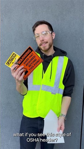 Danger vs. Warning vs. Caution vs. Notice — Which OSHA Label Do You Actually Need?