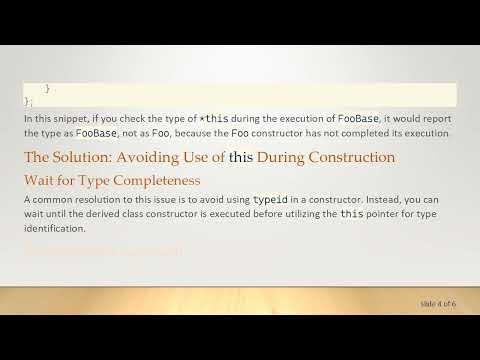 Can the this Pointer be Polymorphic in C+ + ?