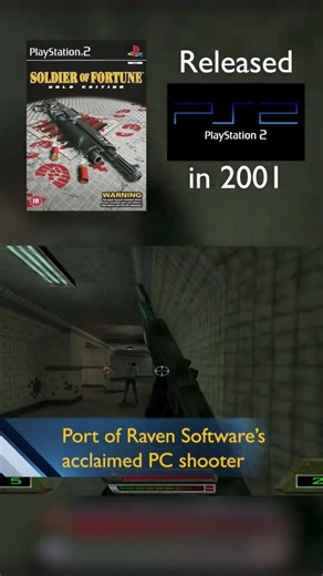 Soldier of Fortune: Gold Edition for the PlayStation 2