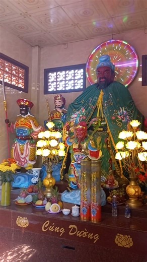 The day of venerating the Bodhisattva Avalokiteshvara at Hung Long Ancient Temple, Tien Giang...