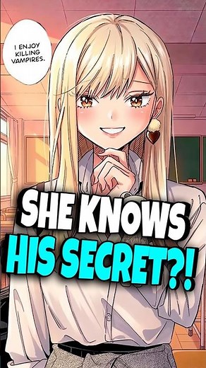 His Crush Hunts Vampires, While He Secretly Is One