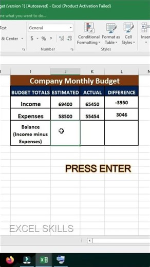 How to Quickly & Easily Create a Digital Monthly Budget Planner in Excel (Beginner Friendly)