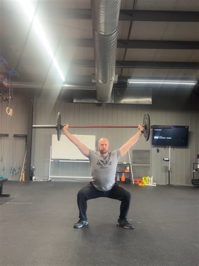 SNATCH COMPLEX (Hang Power → OHS → Snatch Balance) Coaching Focus Stable receiving position Aggressive foot movement