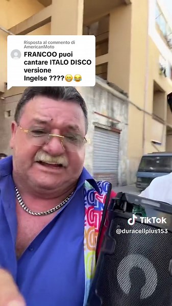 Italo Disco: Franco canta in inglese!