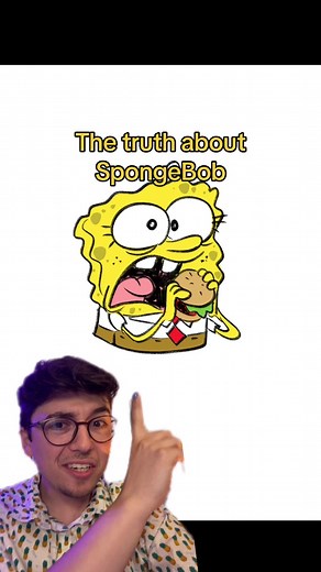 is he a sponge? Or a SPONGE??@SpongeBob #likeasponge #SpongeBob25 #funfacts