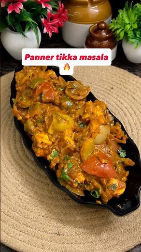 Paneer Tikka Masala Recipe | Restaurant Style Paneer Tikka Masala | Easy & Quick Paneer Recipe 😋🔥