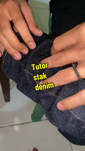 Cara Membuat Stack Denim yang Rapi: Tutorial Lengkap