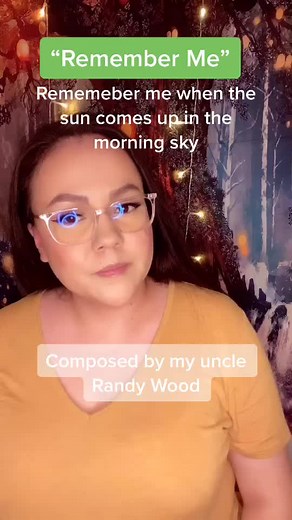 REMEMBER ME - A Native American Song by Fawn Wood | Randy Wood Lyrics