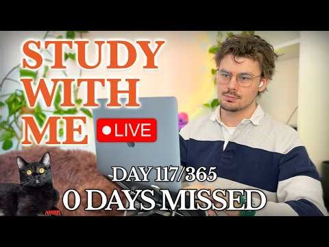 Study With Me LIVE 🚀 2-HOURS — Deep Focus (50/10 Pomodoro) | Cozy UK Rain, No Distractions!