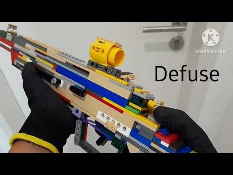 Defuse Lego C4 Bomb Moc (Working)