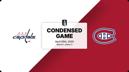 WSH at MTL | Condensed Game | Gm 3